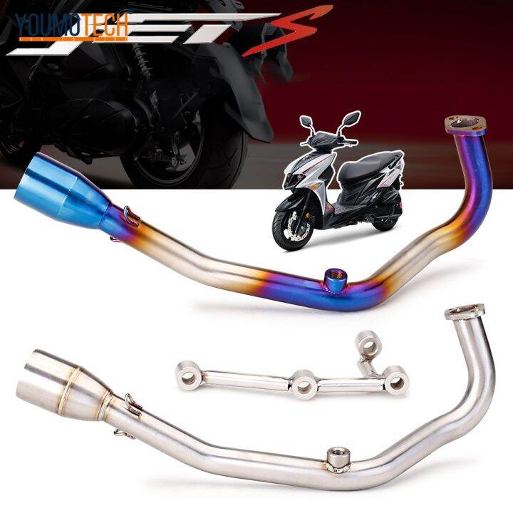 51MM Slip On For SYM JET S JETS 125 JET S 125 Motorcycle Full Exhaust ...