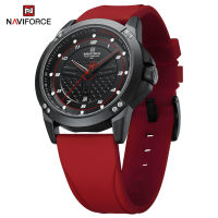 NAVIFORCE Men Watch Casual Sports Watches Quartz Waterproof Luminous Hands with Calendar Rubber Strap Boy Friends Gift 2023 New Trendy