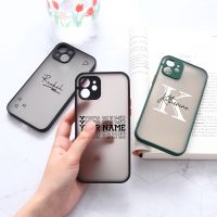 [Chaoke digital branch] ปลอกซิลิโคนพีซีผิวด้านแบบกำหนดเองชื่อเคสสุดหรูสำหรับ iPhone 12 Pro Max Fundas 13 11 8 Plus สำหรับ iPhone 13 7 X XS XR SE Coque