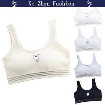 BellyLady Cotton Training Bras For Teenage Girls Casual Teenager Underwear Sport  Bras For 13-18 Years Old Girls