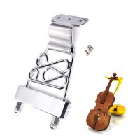 【New-store】 Al-Kitaab Archtop Jazz Trapeze Short 6 String Tailpiece Bass Guitar Bridge พร้อมสกรู