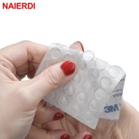 【hot】☁☁❁  2 Packs NAIERDI Door Stopper Rubber 160pcs Cabinet Adhesive Stop Damper Buffer Hardware