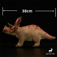 Triceratops ตุ๊กตาไดโนเสาร์ของเล่นนุ่มเลียนแบบเลียนแบบเลียนแบบเลียนแบบเลียนแบบเลียนแบบเลียนแบบสัตว์น่ารัก,โมเดลตุ๊กตาน่ารักสไตล์จูราสสิกพลูชชี่2023ใหม่