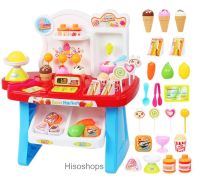 Mini market play set เครื่องแคชเชียร์คิดเงินช้อปปิ้ง มินิมารเก็ต ลายน่ารัก  สีสันสดใส