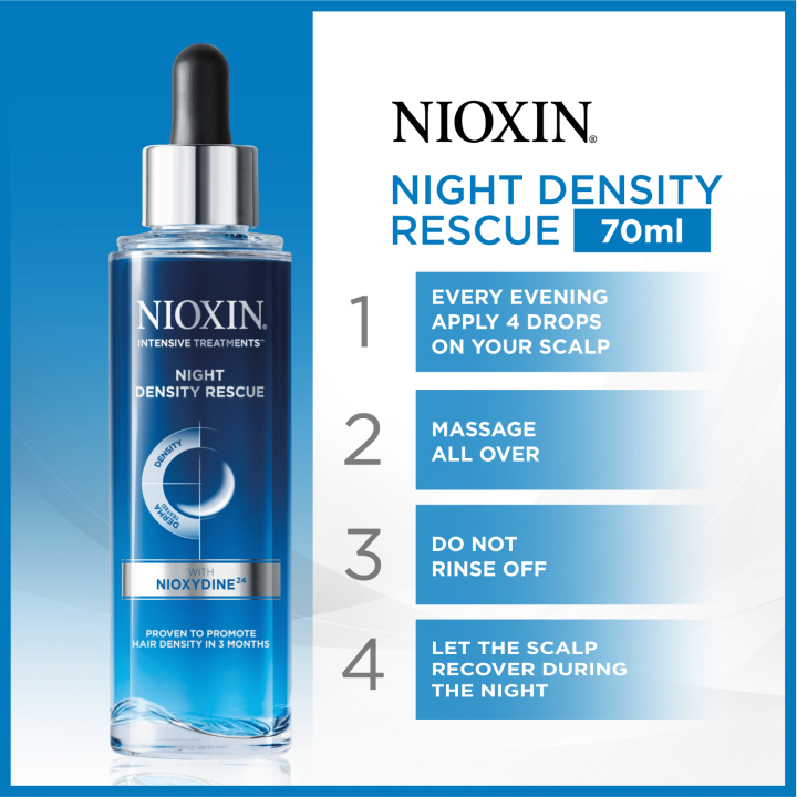 Nioxin Night Density Rescue 70ml | Lazada PH