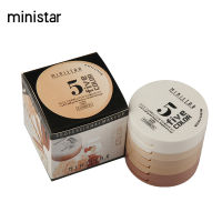 Ministar แป้งฝุ่นบลัชออน5สี5ชั้นเพื่อเพิ่มความกระจ่างใสให้กับผิวผงเครื่องสำอางควบคุมน้ำมันสีสันสดใส