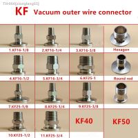 ►❒ 1Pcs KF16 Vacuum external thread Connector 304 Stainless Steel Quick Fitting Outer Wire For Vacuum Equipment Fitting Connection