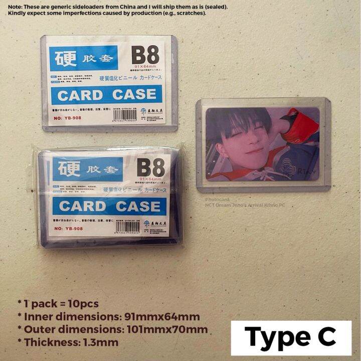 Ei9B8 Toploaders/Sideloaders for Photocards/Circle Cards/Collection