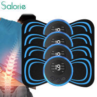 Salorie Portable Mini EMS Body Relax Massager Electric Acupuncture Massage Pad BackNeck Shoulder Relief Muscle Pain