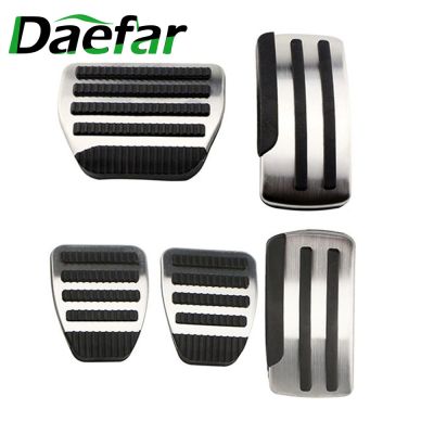 AT MT Car Pedals for Nissan X trail T31 Qashqai J10 ROGUE Teana Altima Car Stainless Steel Pedal Cover Parts