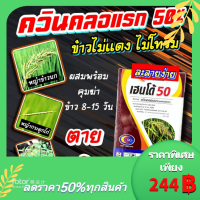 ควินคลอแรก 50  ขนาด 100 กรัม  สารกำจัดวัชพืช ในนาข้าว กำจัด หญ้าข้าวนก ลิเก กระดูกไก่ ข้าวไม่โทรม คุมฆ่า ผักปอดน้ำ