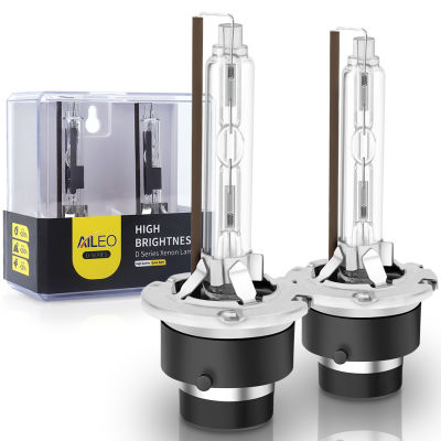 AILEO Super Bright High Quality D2S D4S D8S HID Car Headlight Bulb Xenon Metal cket 4300k 6000k 8000k 3 Color Temperature