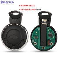 Jingyuqin กุญแจรถยนต์รีโมท868/315/433Mhz สำหรับ BMW Mini Cooper S ONE D CLUBMAN คันทรี่แมน KR55WK49333