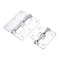 1 or 2 pcs Detachable Hinge Air Bag Support Iron Hinge Aluminum Suitcase Separation Remove Wood Box Cabinet Door Furniture