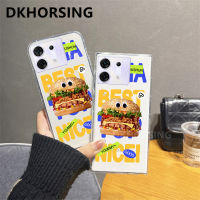 DKHORSING 2023เคสใหม่สำหรับ INFINIX ZERO 30 5G น่ารักแฮมเบิร์กเฟรนช์ฟรายส์ลายซิลิโคนนิ่มเคสโทรศัพท์ Infinix Zero30 5G เคสโทรศัพท์มือถือ