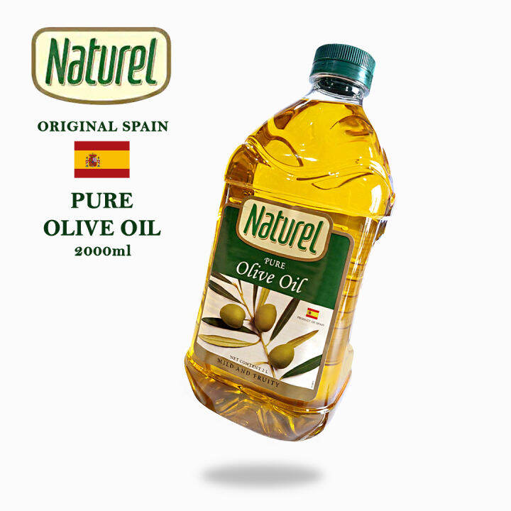 Naturel Pure Olive Oil 2 Liter PET Bottle / 2L / Olio / Cooking