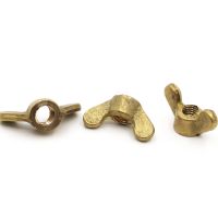 M3 M4 M5 M6 M8 M10 M12 DIN315 Brass Butterfly Nut Hand Tighten Wing Nuts