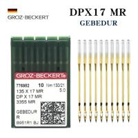 20ชิ้น DPX17MR Gebedur Groz-Beckert เข็มเย็บผ้าสำหรับการเดินเท้าอุตสาหกรรมเครื่องเย็บผ้า3355 MR 135X17 MR 135X17 SAN 11