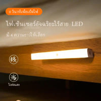 [LitLife]ไฟเซ็นเซอร์ LED ไฟกลางคืนชาร์จ USB ไฟเซนเซอร์อัตโนมัติ โคมไฟเหนี่ยวนำร่างกายมนุษย์ โคมไฟติดผนังห้องนอน ไฟทางเด