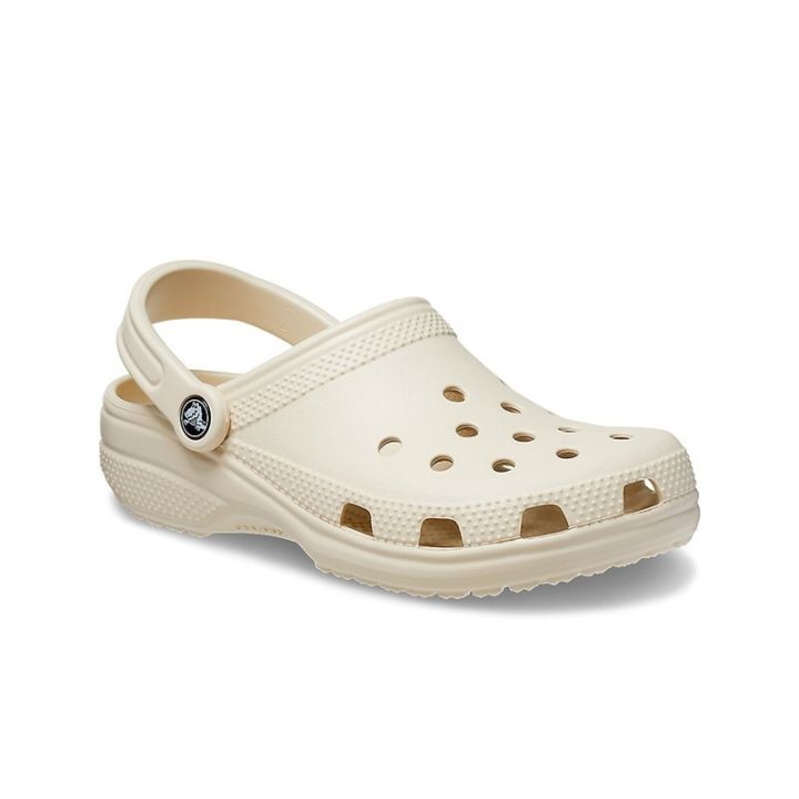 Crocs Classic Clog Bone White Unisex For Man Woman Sandals With Ecobag ...