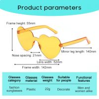 【CC】 Desgined Glasses Piece Colorful U- Anti  Eyewear Children Sunglasses Frameless