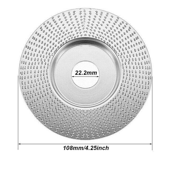 justinlau-4-25in-ไม้ทังสเตนคาร์ไบด์การสร้างแผ่นดิสก์จานสำหรับแกะสลัก22-2ล้อเครื่องบดขัดคันคลั๊ชมอเตอร์ไซค์สำหรับ115-125ลูกหมู