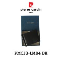 Pierre Cardin (ปีแอร์ การ์แดง) กระเป๋าธนบัตร กระเป๋าสตางค์เล็ก  กระเป๋าสตางค์ผู้ชาย กระเป๋าหนัง กระเป๋าหนังแท้ รุ่น PMCJ8-LMB4 พร้อมส่ง ราคาพิเศษ