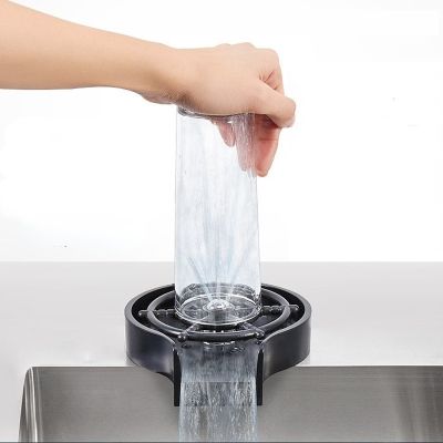 [HOT QIKXGSGHWHG 537] ก๊อกน้ำแรงดันสูงแก้ว Rinser อัตโนมัติถ้วยแก้วเครื่องซักผ้าบาร์ครัวเบียร์นมชาถ้วยทำความสะอาดอ่างล้างจานอุปกรณ์เครื่องซักผ้า