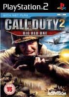 แผ่นเกมส์ Ps2 Call of Duty 2 Big Red One สงคราม PlayStation2⚡ส่งไว⚡