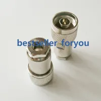 N Male Plug Clamp For RG5 RG6 5D-FB LMR300 Cable RF Connector