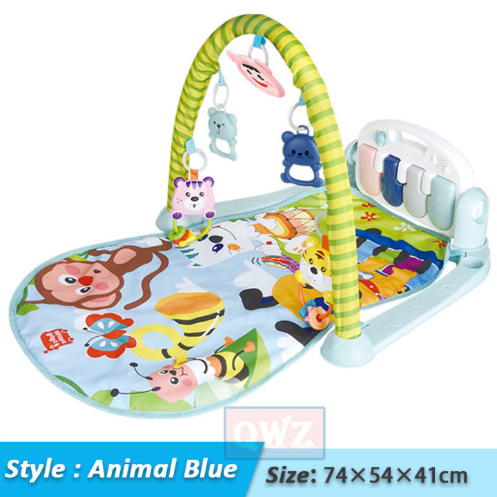 202125 Styles Baby Music Rack Play Mat Puzzle Carpet With Piano Keyboard Kids Infant Playmat Gym Crawling Activity Rug Toys for 0-24
