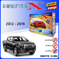 ผ้าคลุมรถ ส่งฟรี ISUZU D-MAX 2012-2019ตรงรุ่น กล่อง MASTER-X ผ้า HI-PVC อย่างดีหนาพิเศษ ป้องกันแดด ป้องกันฝน ป้องกันฝุ่น