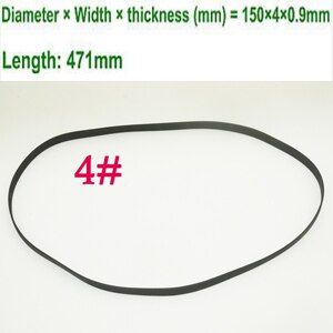 【support】 2ชิ้น/ล็อต Turntable Belt เปลี่ยนแผ่นเสียง Phono,เทป,CD Plattenspieler Drive Belt