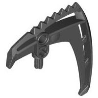 Lego part (ชิ้นส่วนเลโก้) No.57528 Bionicle Weapon Claw Blade Small