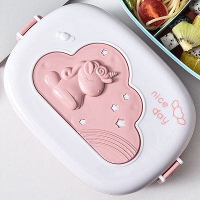 for Compartments Microwae Lunchbox Children Kid Outdoor Camping Food