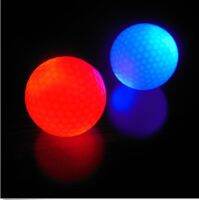 1Pc New Light-up Flashing Night Light Glowing Fluorescence Golf Balls Golfing Wholesale1