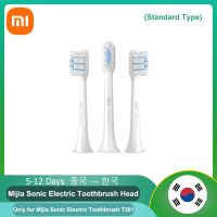 ZZOOI 3pcs Original Xiaomi Toothbrush Head for Mijia T301 T302 Sonic Electric Toothbrush Replacement Heads (Standard Type)