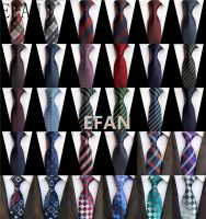 New Dark Color 8cm Ties for Man Classic Stripe Plaid Geometric Necktie Business Wedding Party Gravatas Party Jacquard Ties