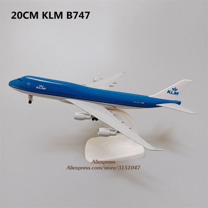 แอร์อัลลอยด์เนเธอร์แลนด์-klm-boeing-747-b747-400สายการบินการหล่อแบบแบบจำลองเครื่องบินโมเดลเครื่องบินของขวัญสำหรับเด็ก