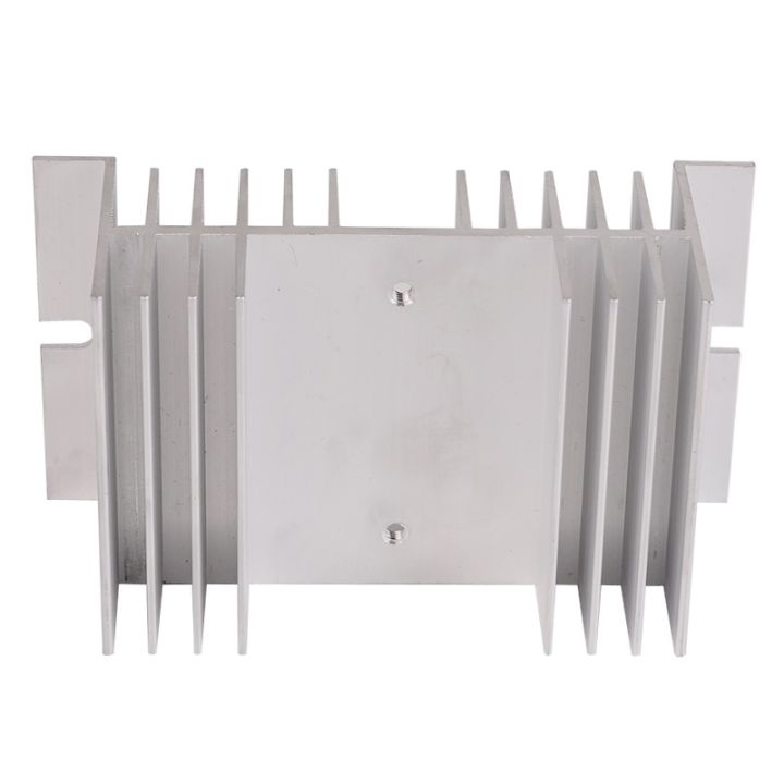 w-70-aluminum-radiator-w-shape-heat-sink-base-for-da-aa-dd-va-vd-la-1pcs-single-phase-solid-state-relay-ssr-10a-15a-20a-25a-40a
