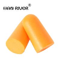 HANRIVER 10คู่ลดเสียงรบกวนที่อุดหู Comfort Foam Soundproof Work การเรียนรู้ Sleep Labor Protection Earplugs