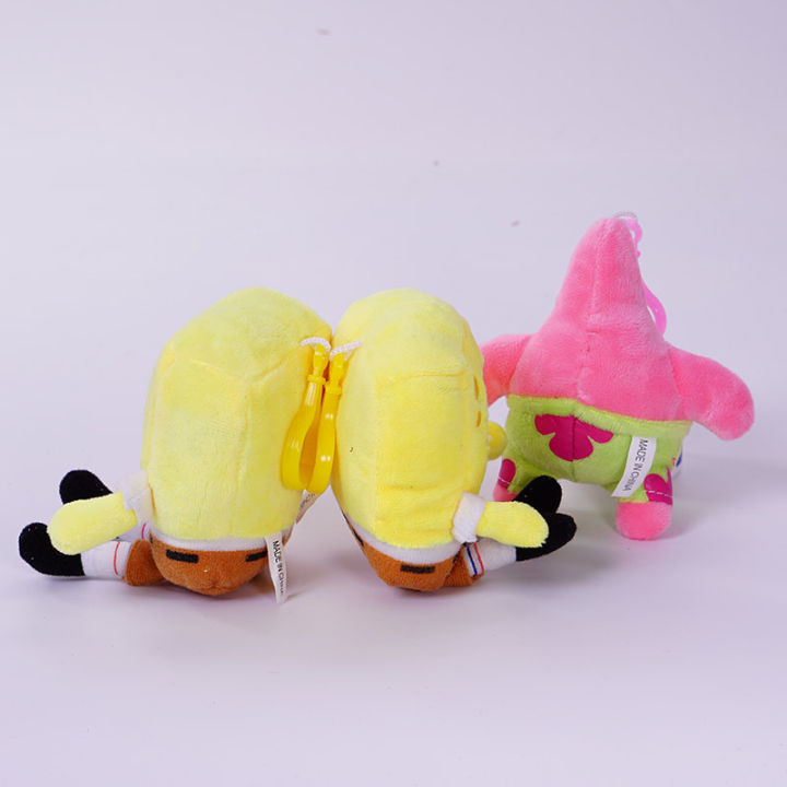 star-tentacles-patrick-squidward-plush-keychain-toys-soft