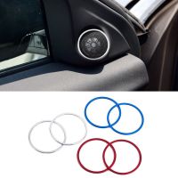 Car Door Audio Speaker Cover Trim Sticker Fit For Land Rover Range Evoque Convertible Ember Edition 2013-2017 Car Accessories