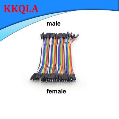 QKKQLA 40Pin Diy Connector Dupont Jumper Wire Line Eclectic Cable Male To Male Female To Male Female F M Cord