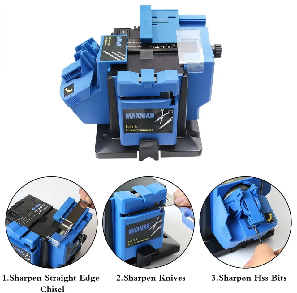 Multi Task Sharpener 65W Scissor Drill Electric Grinder Household Electric  Cutter Sharpening Machine for Grinding