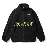 THE NORTH FACE แจ็คเก็ต1990พิษ,เสื้อแจ็กเก็ตขนแกะแบบถอดได้สามในหนึ่งฤดูใบไม้ร่วงและฤดูหนาวเสื้อแจ็กเก็ตขนแกะที่ถอดออกได้สำหรับผู้ชายและผู้หญิง UNIQLO