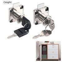 ☃☏▥ [Ceight] Desk Drawer Lock Wardrobe Locks Cabinet Locks Furniture Cam Locks With 2 Keys