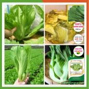 Hạt giống rau cải bẹ dưa, gói 10gram, Rau củ quả trồng ban công, sân thượng
