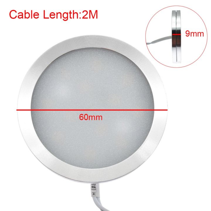 ไฟไฟส่องสว่างรถคาราวาน2w-12v-led-ไฟติดเพดานไฟตู้หลังคาภายในสำหรับรถตู้เรือรถพ่วงผู้ออกค่าย-rv