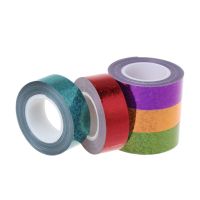 Rhythmic Gymnastics Decoration Holographic Glitter Tape Ring Artistic Stick Accessories